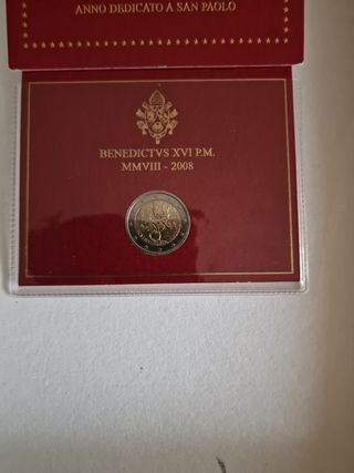 Moneta commemorativa 2€ 2008 VATICANO