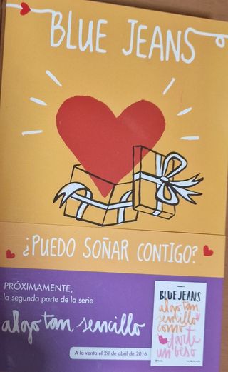 Libro 3 Blue Jeans: "¿Puedo soñar contigo?"