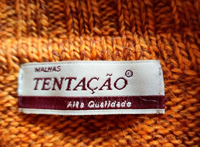 Camisola de lã/jersey vintage M