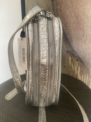 BOLSOS PLATEADOS LOTE DE 2