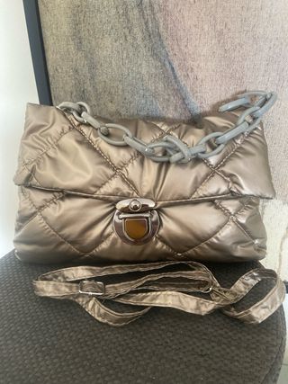 BOLSOS PLATEADOS LOTE DE 2