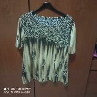 Cardigan animalier coordinato