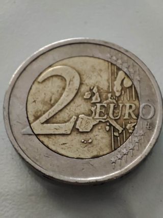 Moneda 2 euro Finlandia 2000 con error