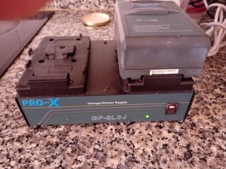 Cargador cam video pro X.doble.