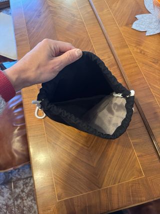 Mochila de lona con cordón