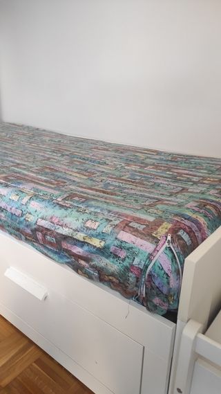 Edredón ajustable cama 80