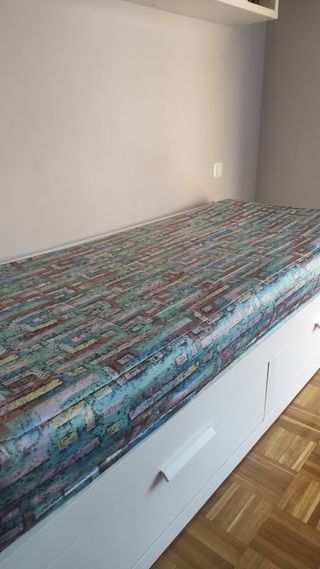 Edredón ajustable cama 80