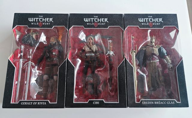Pack 4 figuras The Witcher. Mcfarlane