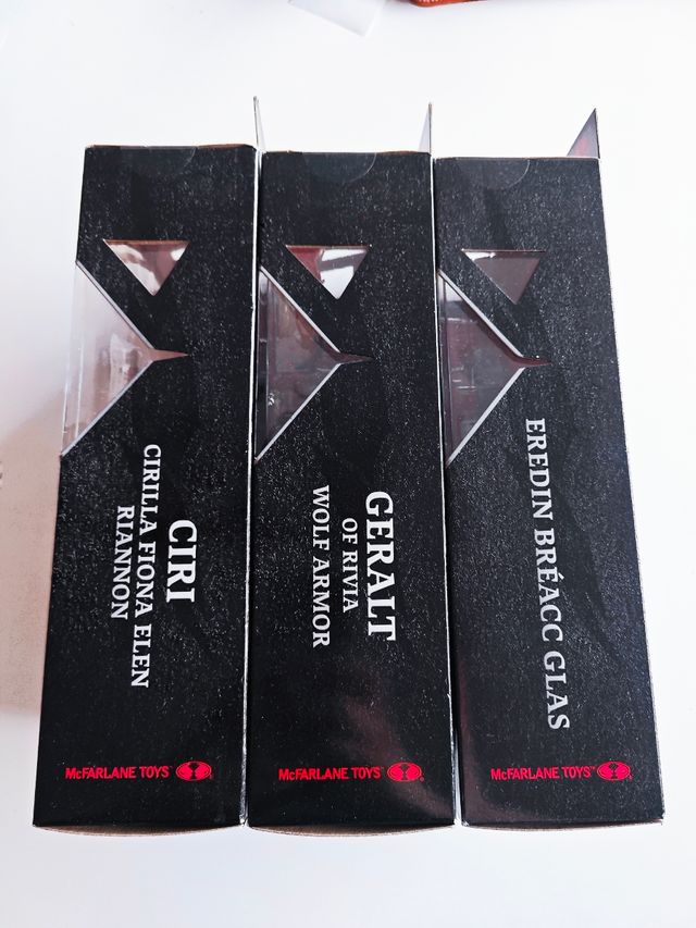 Pack 4 figuras The Witcher. Mcfarlane