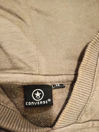 Sudadera capucha Converse