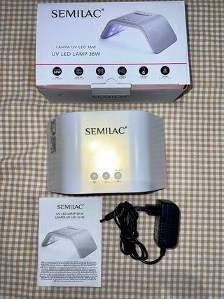 Maletin uñas lampara Led Semilac