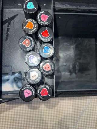 Maletin uñas lampara Led Semilac