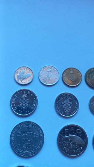 Croazia KUNE serie completa