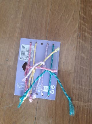 Pulseras niña cordon