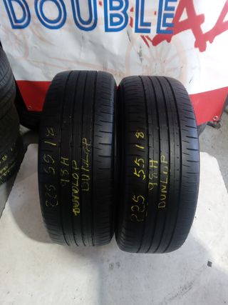 225 55 R18 98H DUNLOP RUEDAS USADAS