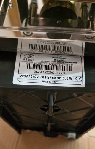 Faber Pro Deluxe Macchinetta caffè