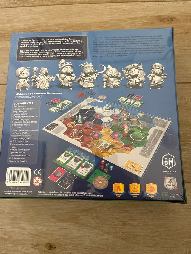 Mi pequeño Scyte expansion castillos en el aire