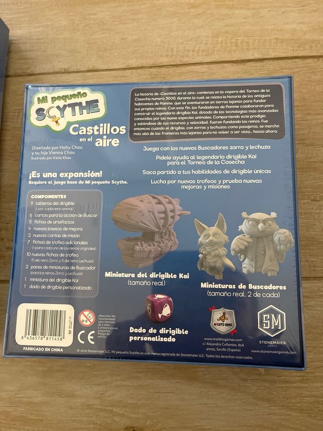 Mi pequeño Scyte expansion castillos en el aire