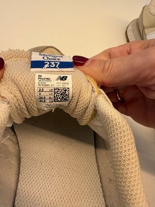 zapatillas New Balance T 34.5