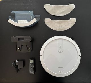 Robot aspiradora y friega suelos