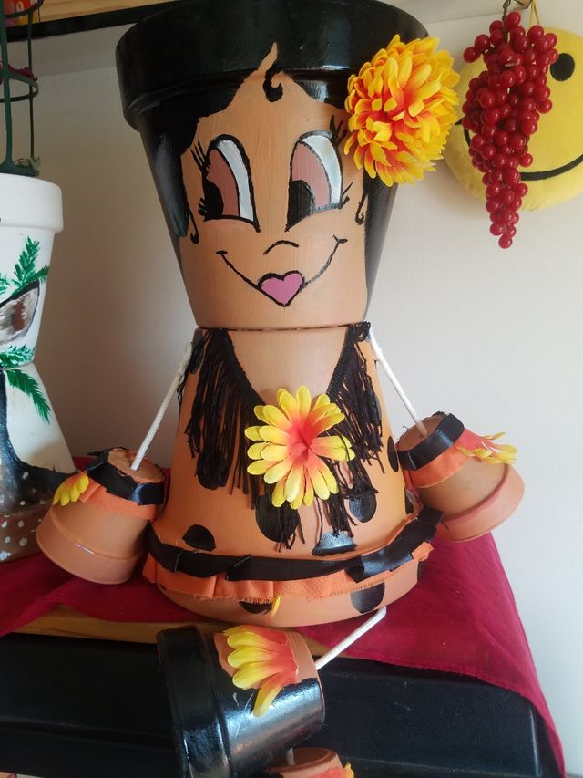 Fioriera per carnevale