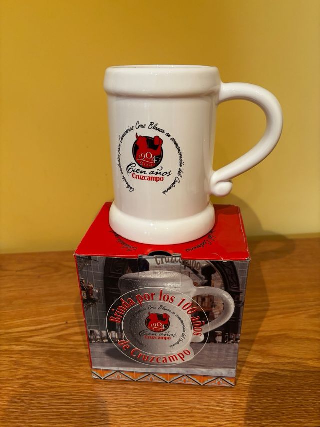 Lote 6 jarras de cerveza