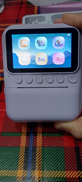 Macchina fotografica istantanea bambini con giochi