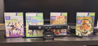 Kinect xbox 360 más 4 juegos 