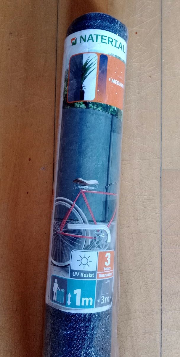 Malla de ocultación media,a estrenar.