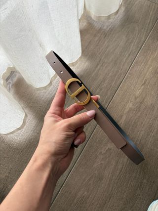 cintura Dior biface bicolore