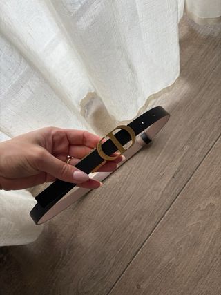 cintura Dior biface bicolore