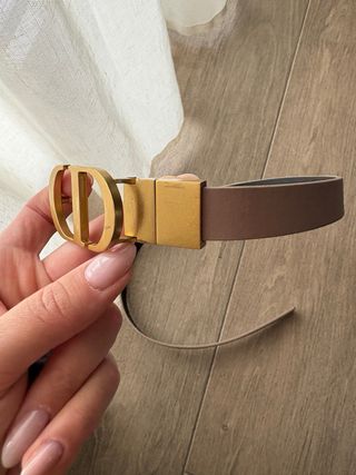 cintura Dior biface bicolore