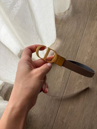 cintura Dior biface bicolore