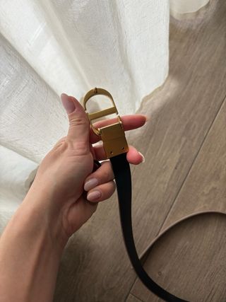 cintura Dior biface bicolore