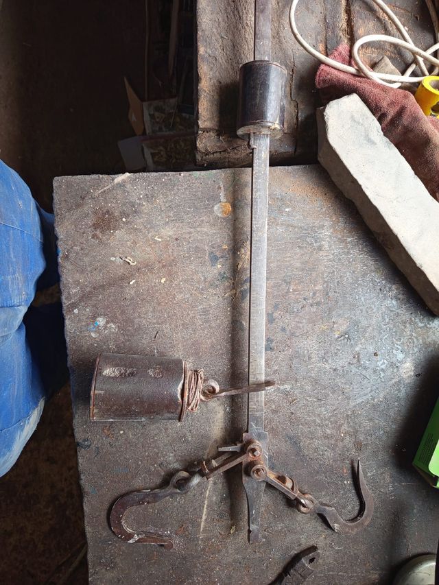 Balanza romana antigua 100 kg