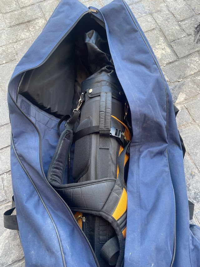 Iniciate! bolsa con palos y bolsa viaje de regalo!