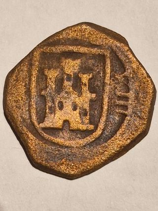 8 maravedís Felipe III 1619 Burgos