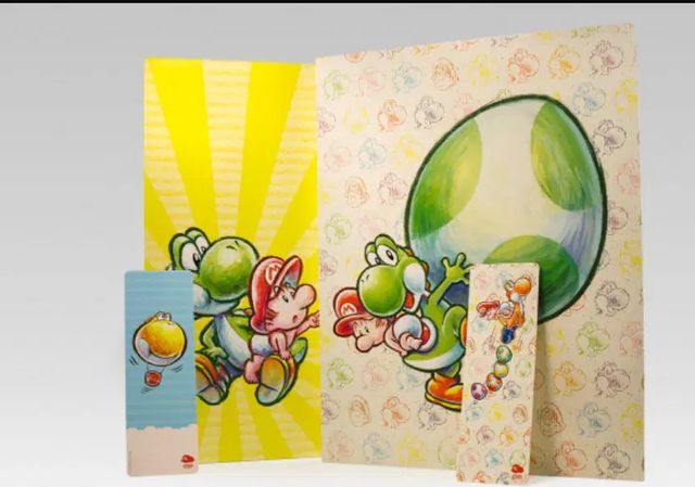 2 Carpeta 2 Marcapáginas Yoshi's Island