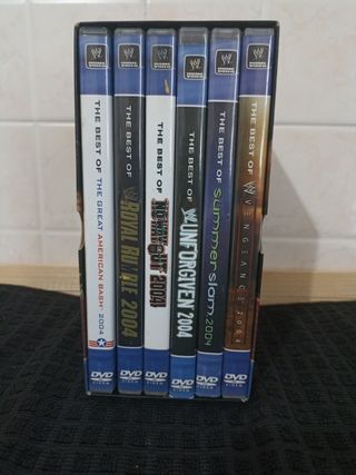 Collezione 6 dvd WWE WRESTLEMANIA REVENGE