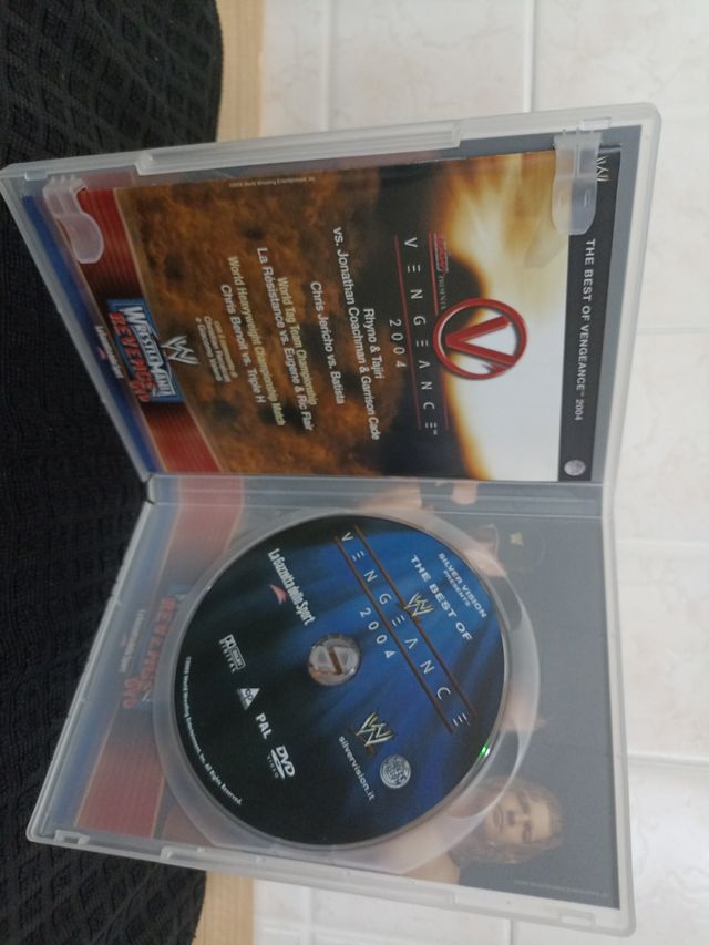 Collezione 6 dvd WWE WRESTLEMANIA REVENGE