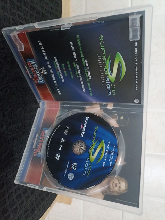 Collezione 6 dvd WWE WRESTLEMANIA REVENGE