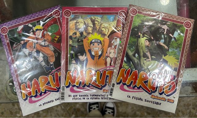 Pack episodios de Naruto DVD