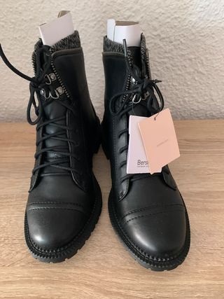 Botines negros Bershka nuevos a estrenar  talla 36