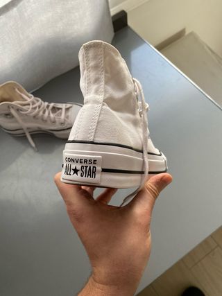 Converse blancas botines