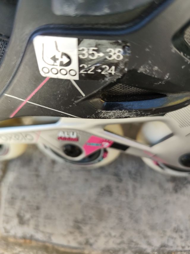 Patines linea ,bolsa y protecciónes