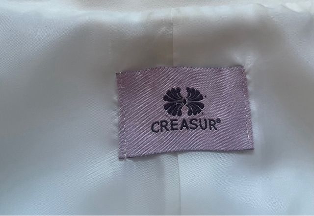 Torera blanco  mujer Talla 40