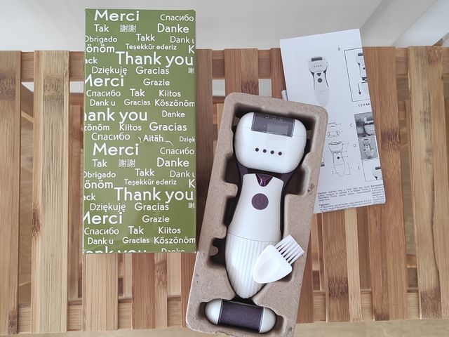 Lima pedicura eléctrica