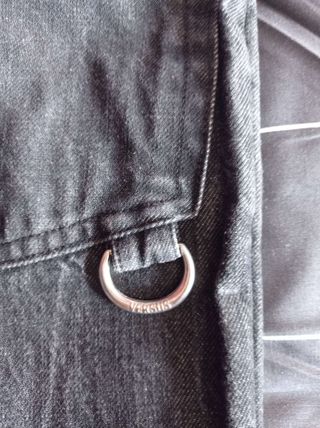 Pantalón de hombre Versace color negro