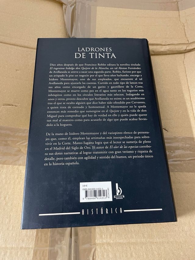 Libro Ladrones de Tinta