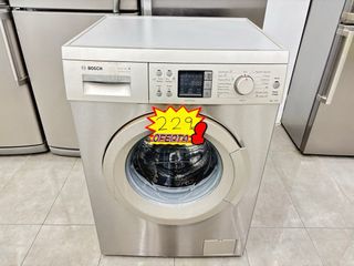 LAVADORA BOSCH INOX 8 KILOS 1200 RPM. GARANTIA.